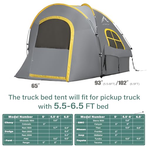 Pickup Truck Bed Tent