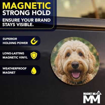 Custom Round Car Magnet 5 Inch