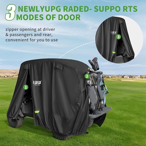 Heavy Duty Golf Cart Cover for 6 Passengers EZGO