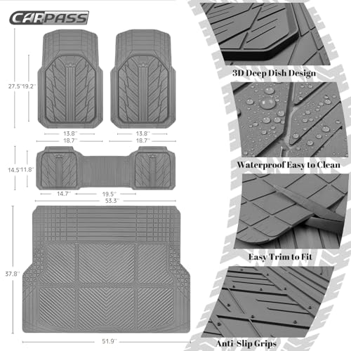 Floor Mats for Cars M (4 Count)
