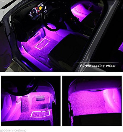 4PCS 48 LED Car Interior Lights
