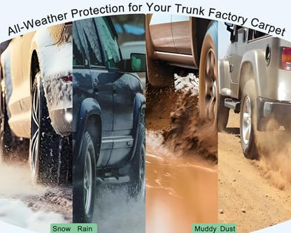 All Weather TPO Cargo Liner Trunk Mat Custom