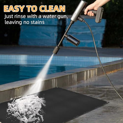Under Grill Mat for Outdoor Grilling