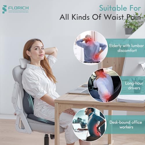 Seat Cushion & Lumbar Support Pillow