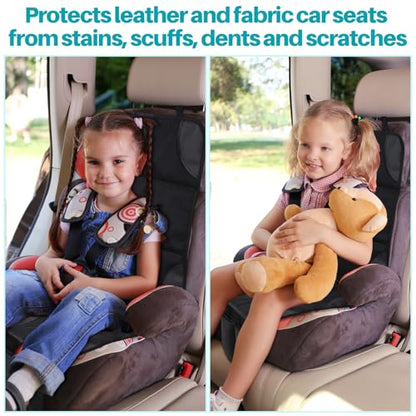 2 Pcs Car Seat Protector with Non (2 Count)