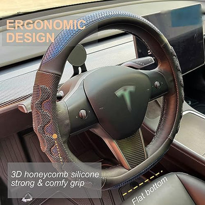 Great Grip Steering Wheel Cover for Tesla Model Y