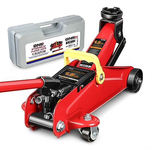 1.5 Ton Car Floor Jack Low Profile Hydraulic Trolley Service