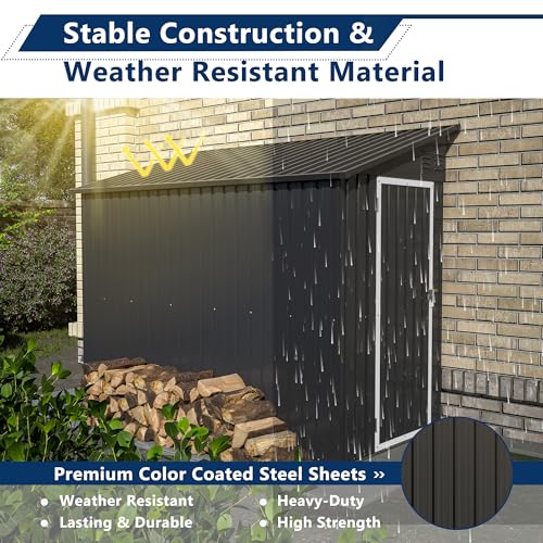 Shed Lean to Storage Shed
