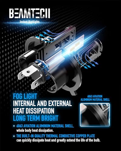 H4 Bulb Fanless In Line 9003 Light (2 Count)