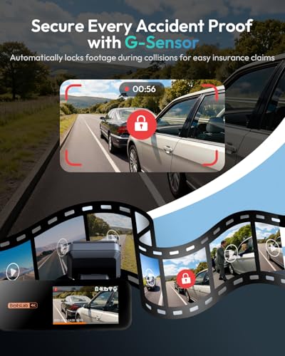 G980H 4K STARVIS Dash Cam Front and Rear