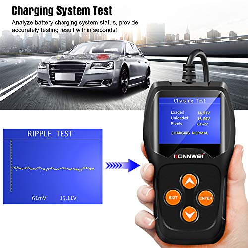 KW600 Car Battery Tester 12V Professional 100