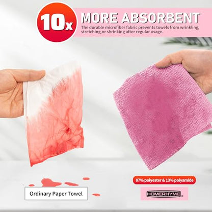 Microfiber Cleaning Cloth Roll (75 Count)