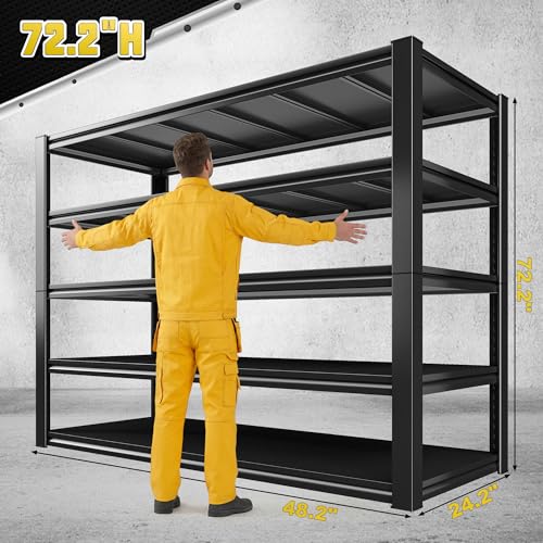 48.2" W Garage Shelving