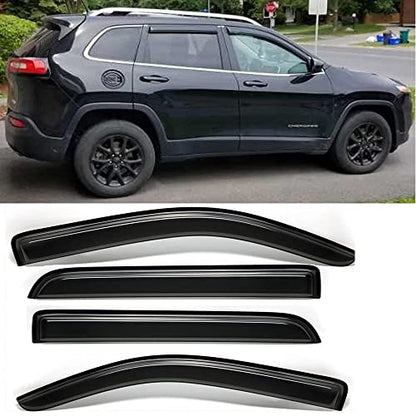 Window Visors Rain Guards for 2014 (4 Count)