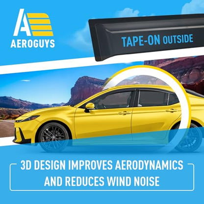 Extra Durable Window Deflectors Tape (4 Count)