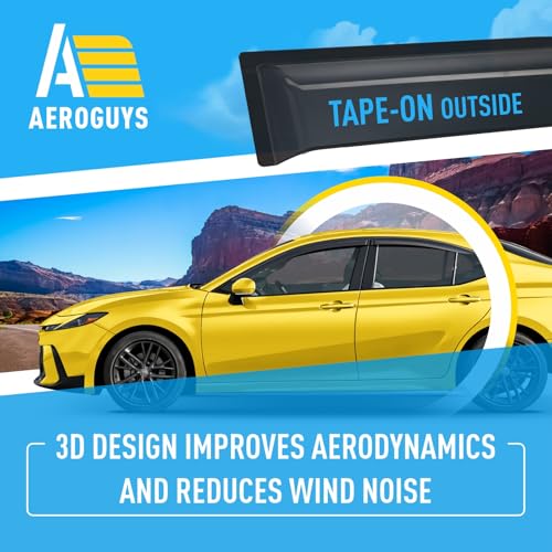 Extra Durable Window Deflectors Tape (4 Count)