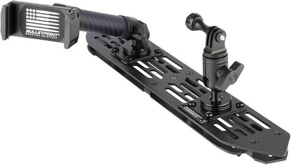 Bulletpoint RubiGrid Dash Mount Platform Phone Holder for 2018-2023 Wrangler JL (NOT 4xe) + 2020-2023 Gladiator - Jeep Compatible Multi-Device Mount