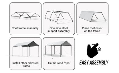 10 x 20ft Heavy Duty Carport