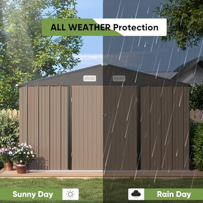 10x10 FT Metal Storage Shed