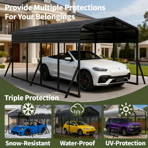 12x20 Metal Carport