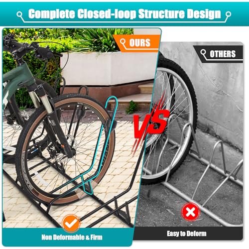 Floor Bike Stand for 5 Bikes