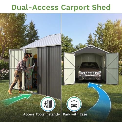 12x20 FT Outdoor Storage Shed