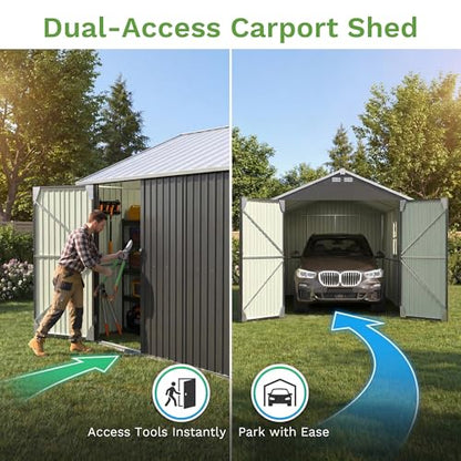 12x20 FT Outdoor Storage Shed