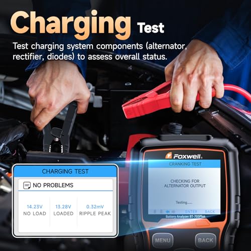 BT705Plus Car Battery Tester 24V 12V Load Tester