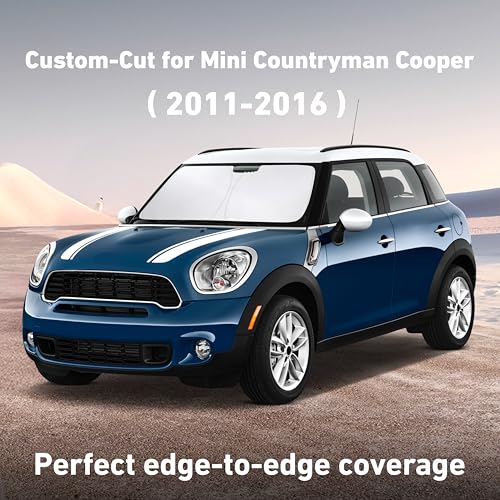 Windshield Sunshade Compatible for Mini Countryman Cooper 2011