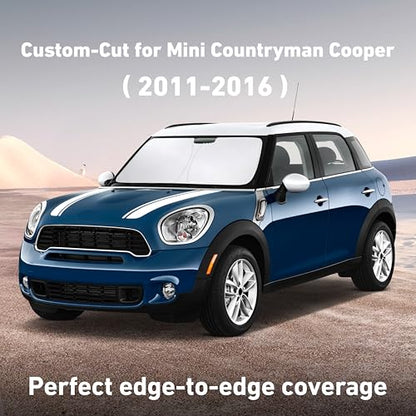 Windshield Sunshade Compatible for Mini Countryman Cooper 2011