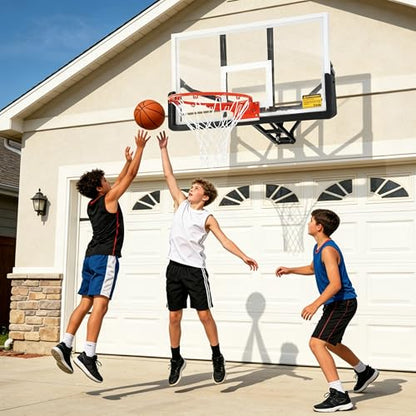 54.5" Wall Mounted Basketball Hoop