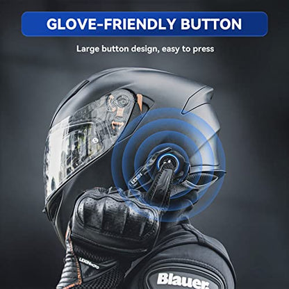 G2P Motorcycle Helmet Bluetooth Headset (2 Count)