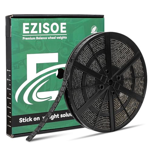 1 4 oz Stick On Wheel Weights 715pcs 5kg Bulk Pack Low Profile Black