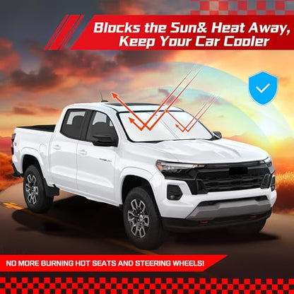 Windshield Sun Shade for Chevrolet Chevy Colorado 2023