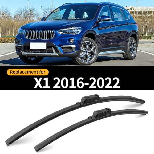 Front and Rear Windshield Wipers for BMW X1 2016