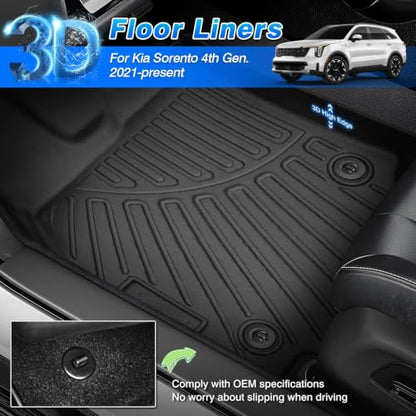 Sorento Floor Mats & Cargo Liner w