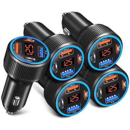 5 Pack USB C Car Charger (5 Count)