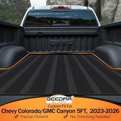 Heavy Duty Rubber Bed Mat for Chevy Colorado