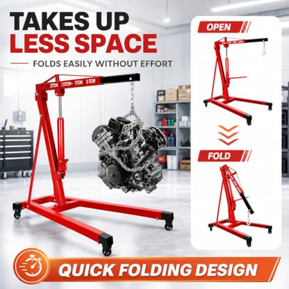 5500 Lbs Folding Engine Hoist