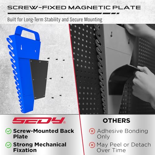 8 Piece Magnetic Socket and Wrench Organizer Set (8 Count)