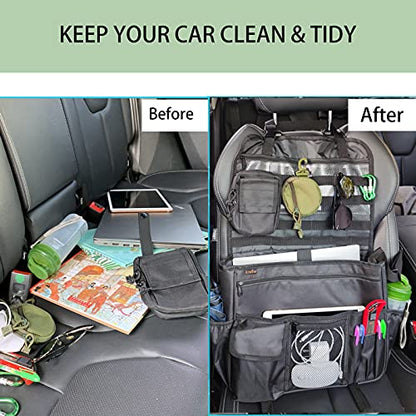 Car Front Seat Organizer for Law Enforcement