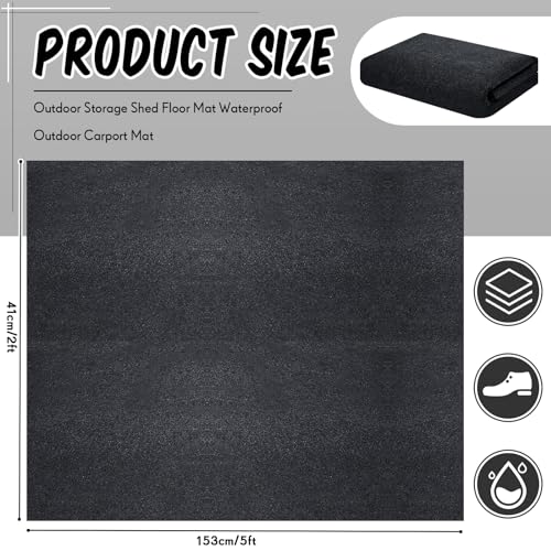 Shed Floor Mat 2 x 5 ft