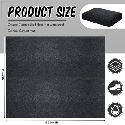 Shed Floor Mat 2 x 5 ft