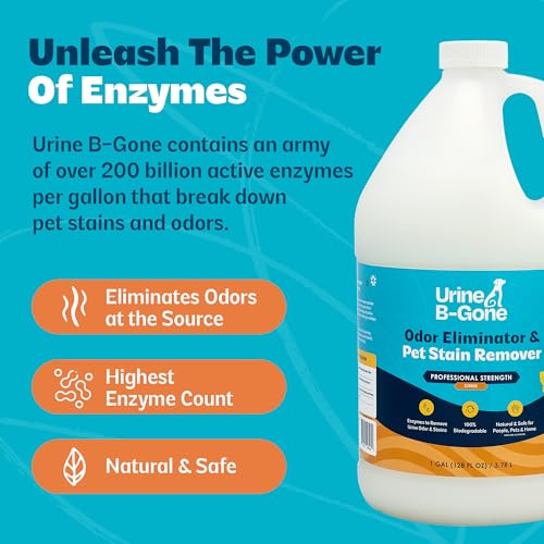 Urine B Gone Enzyme Cleaner for Human (128 Fl Oz)