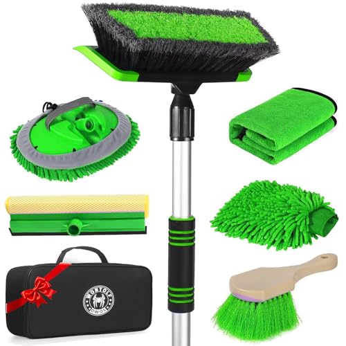 Car Wash Kit 62'' Car Wash Brush with Long Handle