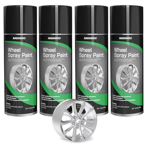 Silver Spray Paint for Wheels (52 Ounce)