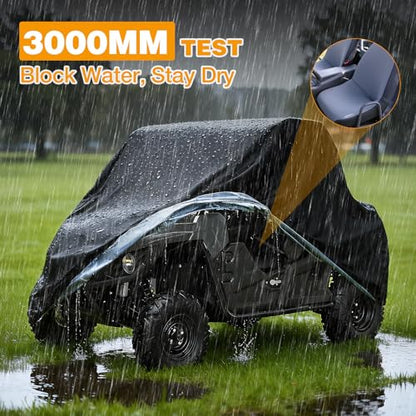 UTV Cover Heavy Duty 300D Waterproof Outdoor Storage 2