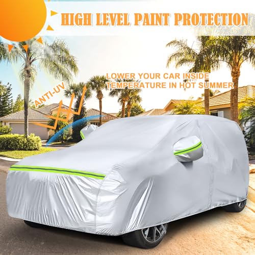 6 Layers Silver Waterproof Car Covers Replace for 2020