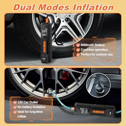 Tire Inflator Portable Air Compressor (594 gram(s))