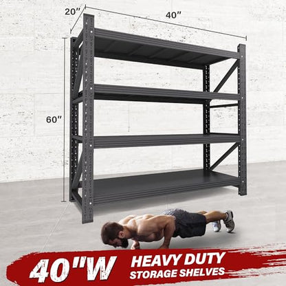 2000LBS Heavy Duty Garage Shelving Units